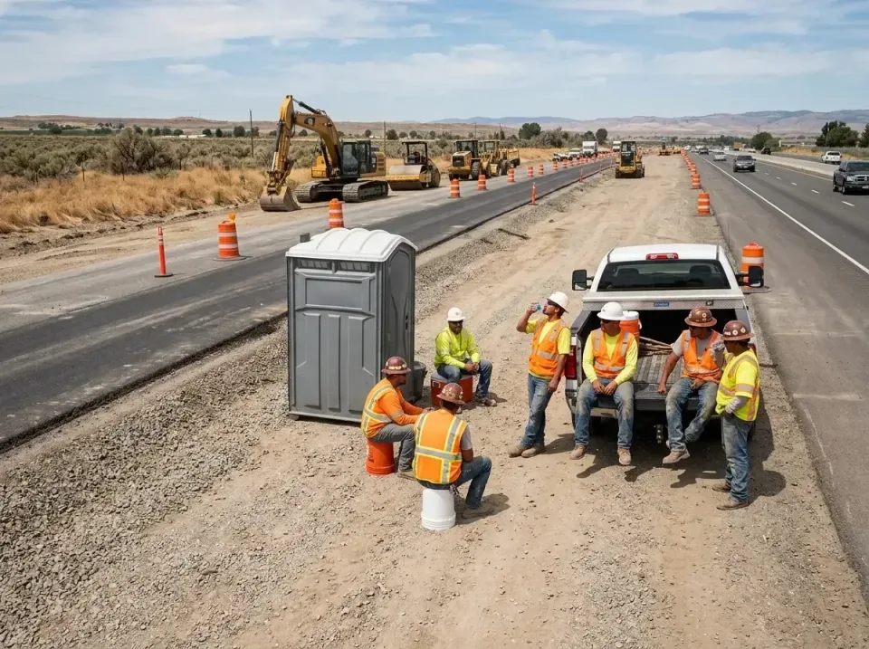 highway-road-construction-crew-007 — frequently asked questions, Porta Potty and Restroom Rentals in Galion, OH